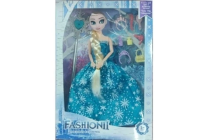 9-joint frozen doll with accessories