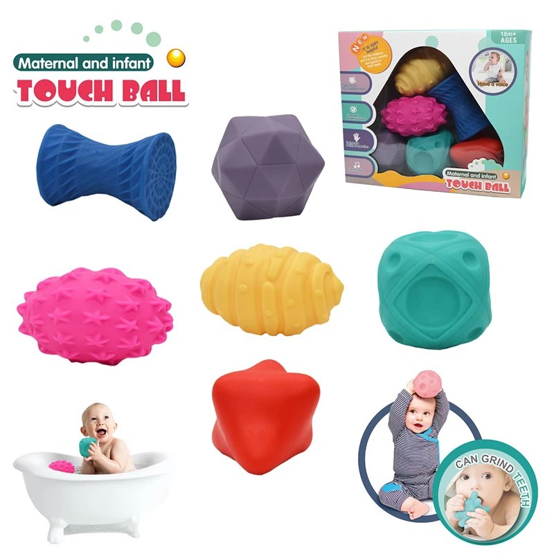 Enameled soft rubber balls. Mother and baby touch ball. Water polo. Pinch the ball. Hand grab the ball. Bathroom toys. Water spray toys. Regular color