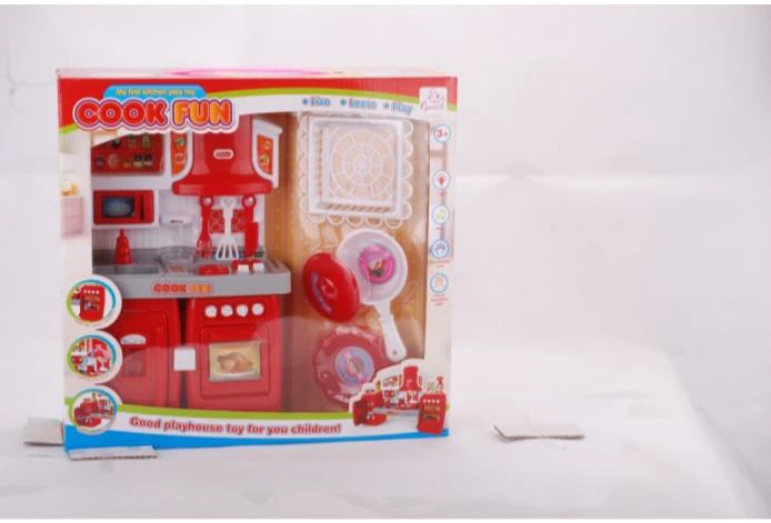 Modular Cabinet Bright Red with Lights and Music