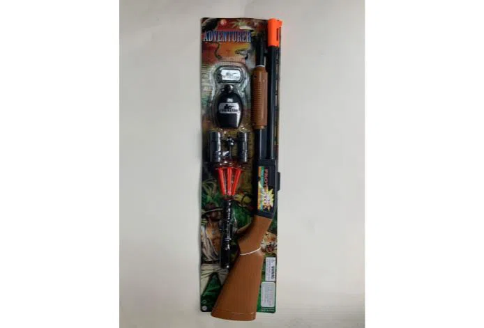 Gun Set: Manual Soft Bullet Gun Set, PVC Suction Cup, Soft Bullet, Bullet Shooting Gun Piece