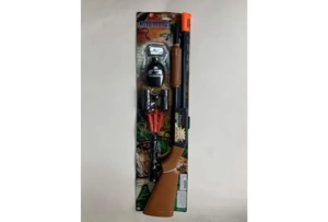 Gun Set: Manual Soft Bullet Gun Set, PVC Suction Cup, Soft Bullet, Bullet Shooting Gun Piece