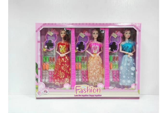 10-Joint Barbie Display (3PCS) (Whole Box Price)