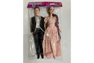 11 inch solid living hand thigh couple Barbie doll with shoes
