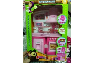 Modular Cabinet Accessories Pink with Lights and Music (Masha and the Bear)