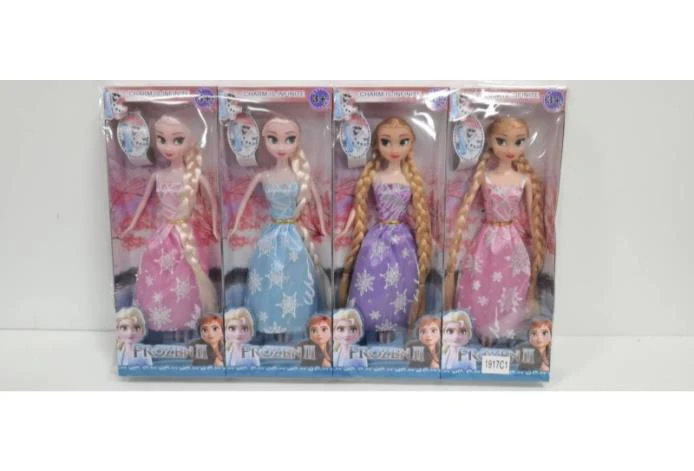 11-inch solid-body poseable Frozen doll (price for 4PCS per box)