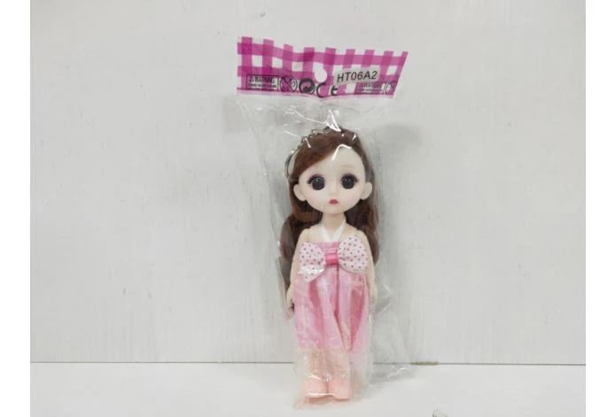 6-Inch Exquisite Doll with Keychain OPP Bag
