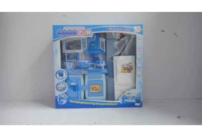 Modular Cabinet Blue with Lights and Music