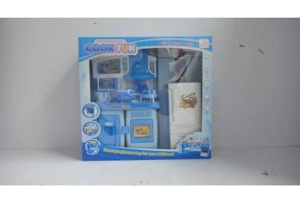 Modular Cabinet Blue with Lights and Music