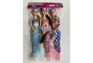 11 inch solid 9 joint thigh Barbie doll strap shoes