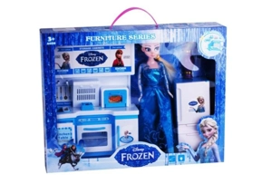 Ice Snow Girl Cabinet Series with Power (Power Not Included)