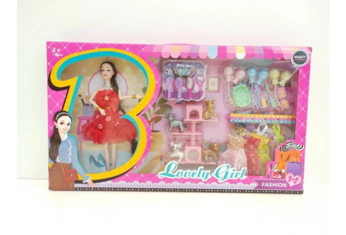 11-inch Solid Body Movable 11-Joint Fashion Barbie Doll