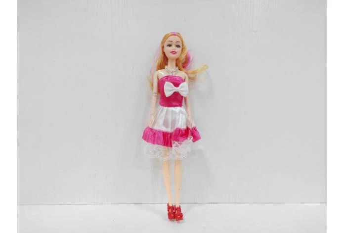 11 inches, 9 joints Barbie