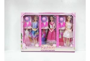 9-Joint Thigh Barbie Display (3PCS) (Whole Box Price)