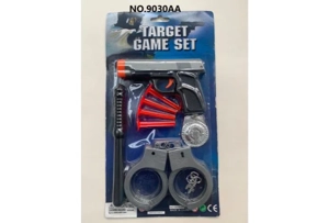 Soft bullet gun set manual soft bullet gun set suction cup soft bullet shooting gun police set