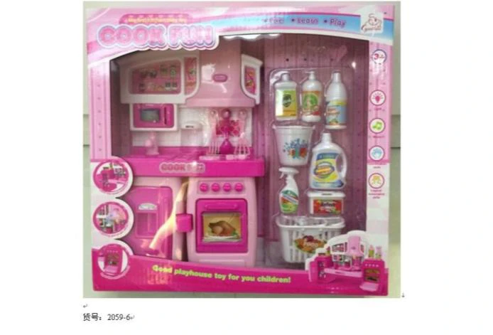Detachable Cabinet Sanitary Pink with Lights and Music