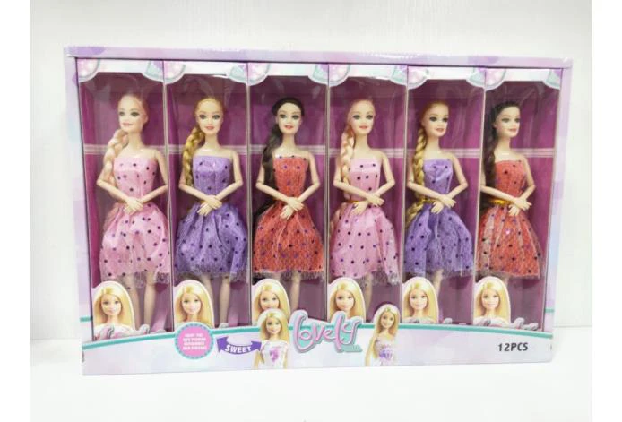 11-Joint Barbie Display (12PCS) (Whole Box Price)