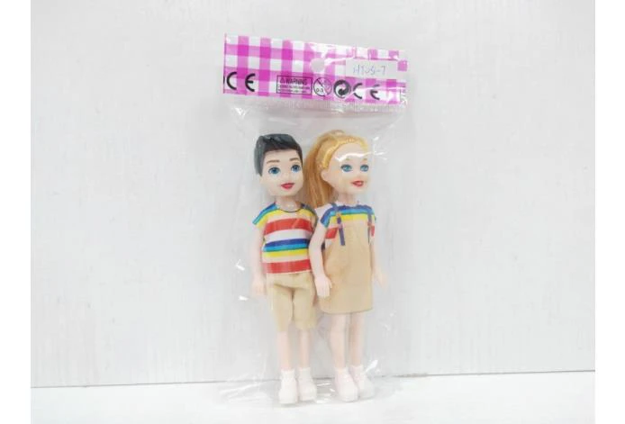 5-inch Solid Doll with Shoes OPP Bag