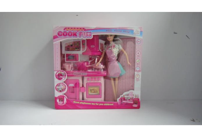 Detachable Cabinet Barbie Pink with Lights and Music