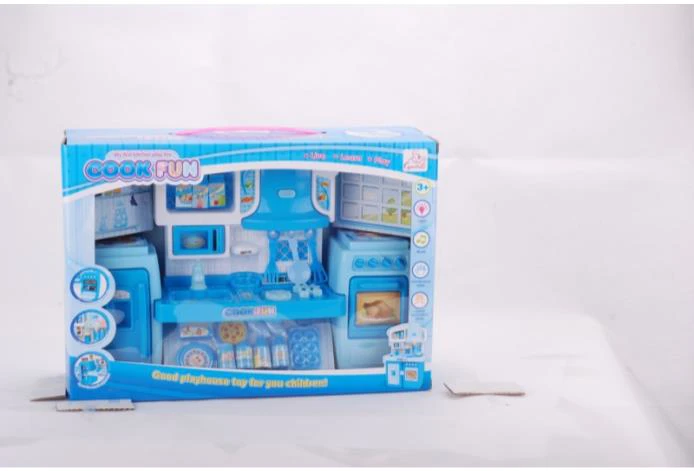 Modular Cabinet Blue with Lights and Music