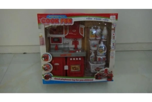 Modular Cabinet Sanitary Bright Red with Lights and Music