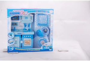 Modular Cabinet Blue with Lights and Music