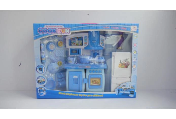 Modular Cabinet Blue with Lights and Music