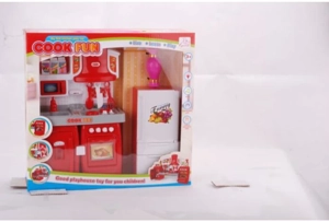 Modular Cabinet Bright Red with Lights and Music