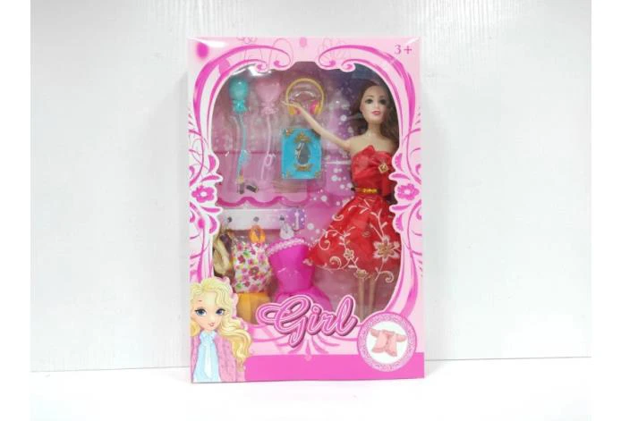 Solid Body Girl Blister Pack (Moveable Hands)