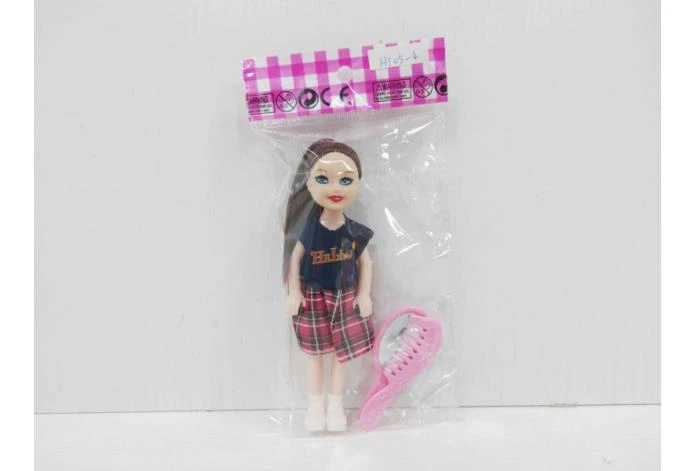 5-inch Solid Doll with Shoes OPP Bag