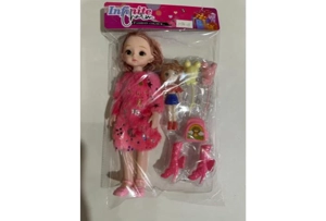 12 inch hollow body 5 joint boutique doll strap shoes