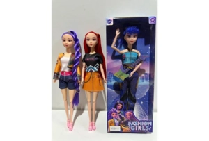 11-inch solid body 11-joint demon-hunting witch doll with shoes, 3 style mix