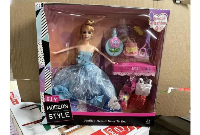 11.5-inch full-bodied doll + clothing