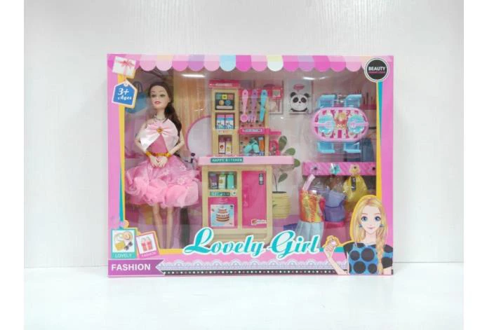 11-inch Solid Body Movable 11-Joint Fashion Barbie Doll