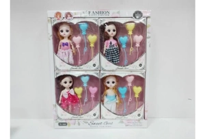 6-Inch Exquisite Doll Display (4PCS) (Whole Box Price)