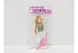 5-inch Solid Doll with Shoes OPP Bag