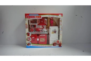 Modular Cabinet Bright Red with Lights and Music