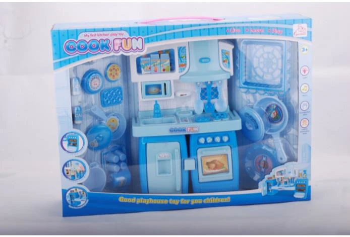 Modular Cabinet Blue with Lights and Music