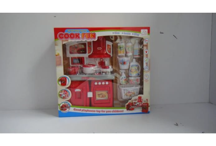 Modular Cabinet Sanitary Bright Red with Lights and Music