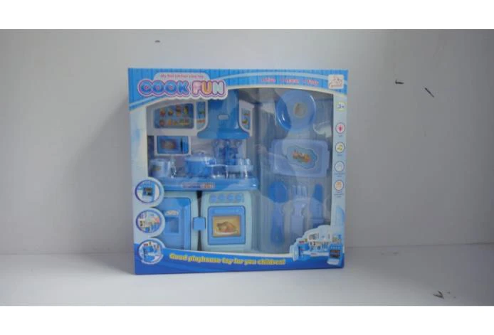 Modular Cabinet Blue with Lights and Music