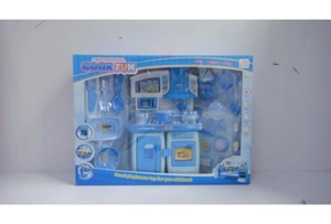 Modular Cabinet Blue with Lights and Music