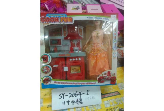 Modular Cabinet Barbie Bright Red with Lights and Music