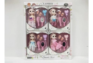 6-Inch Exquisite Doll Display (4PCS) (Whole Box Price)