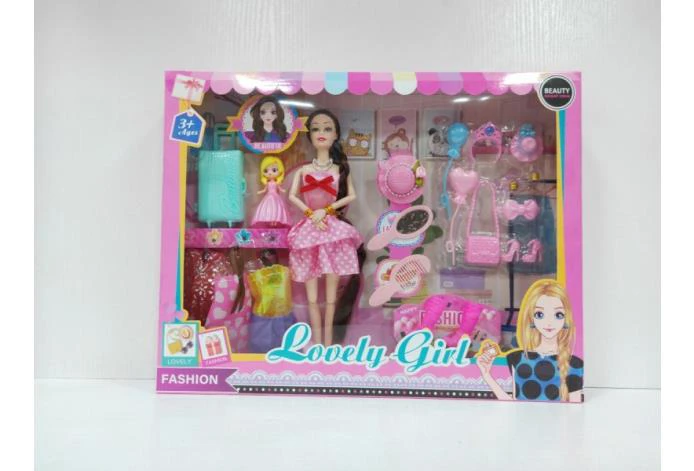 11-inch Solid Body Movable 11-Joint Fashion Barbie Doll