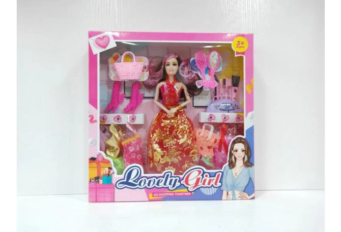 11-inch Solid Body Movable 9-Joint Fashion Barbie Doll