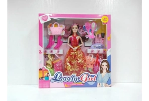 11-inch Solid Body Movable 9-Joint Fashion Barbie Doll