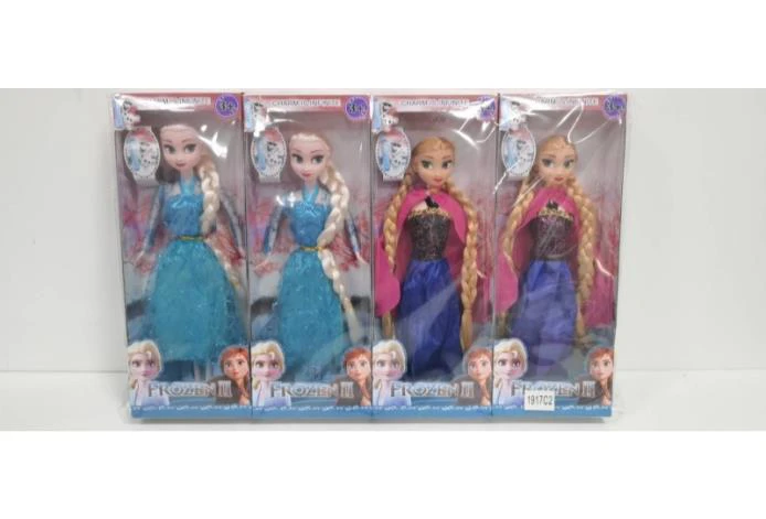 11-inch solid-body poseable Frozen doll (price for 4PCS per box)
