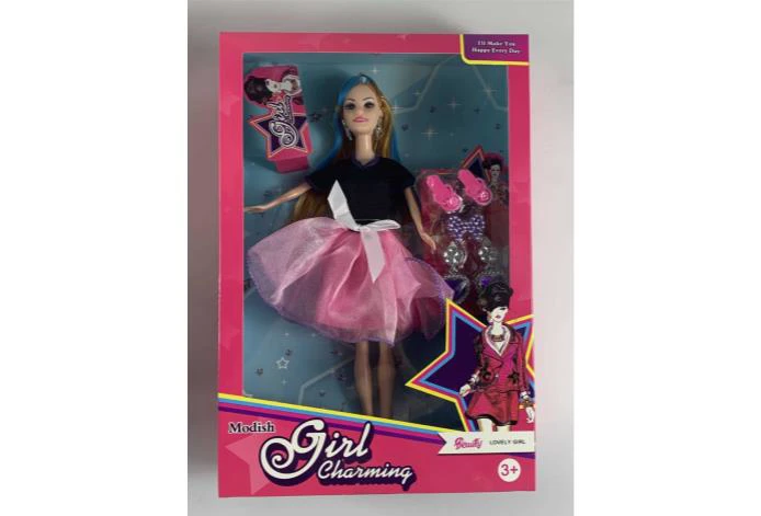 11.5-inch full-body doll + accessories