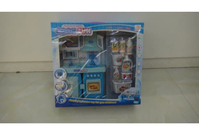 Modular Cabinet Sanitary Blue with Lights and Music