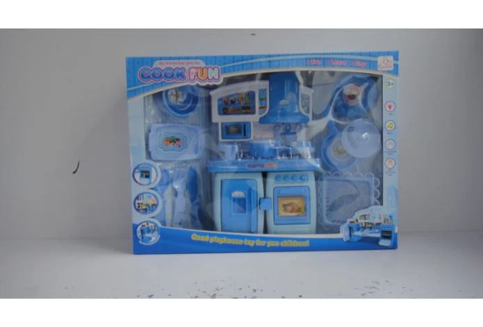 Modular Cabinet Blue with Lights and Music