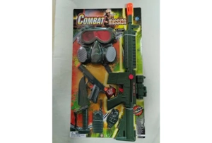 Gun set, big card gun set, shooting gun piece, police set, smash gun, fire gun, simulated toy gun